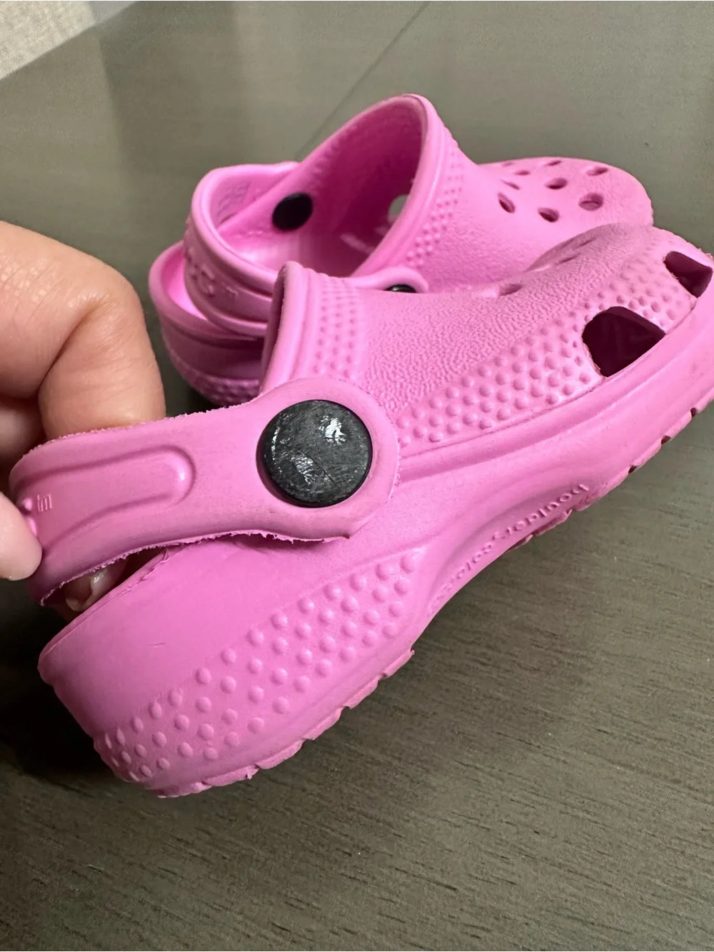 CROCS Infant Classic Clog in Pink